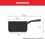 Tefal Comfort Max 18cm Stainless Steel Saucepan with Glass Lid C8732304 view 2
