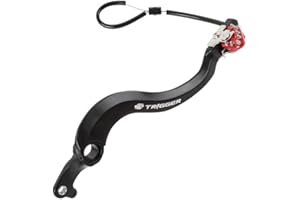 ZETA RACING Zeta Trigger Brake Pedal - Red