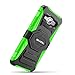 Evocel Galaxy J1 (2015) Case, [New Generation Series] Belt Clip Holster, Kickstand, & Dual Layer for Samsung Galaxy J1 (Model No J100) / J1 (2015 Release), Green (EVO-SAMJ1-XX12)