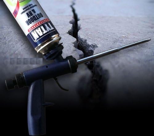 6x Cans -Tytan Professional Grade Flex Sealer Spray Rubber Can Liquid Sealant with Foam Dispensing Gun