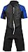 Hyperflex Access Child's and Junior's 2mm Backzip Shorty Wetsuit - Warm, Comfortable Kid's Springsuit with 4-Way Stretch Neoprene and SPF Protection - Adjustable Collar and Flat Lock Construction,(Bla