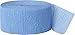 Crepe Paper Streamers, 81 Feet, Baby Blue