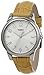 Timex Women's T2P1282M Beige Croco Patterned Leather Strap Watch