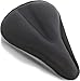 Most Comfortable Exercise Bike Seat Cushion Cover - (11 inches x 7 inches) Premium Quality Bicycle Saddle Pad with Soft Gel for Women and Men - Great for Indoor Cycling Class and Stationary Bikes