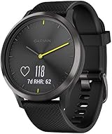Garmin vivomove HR Hybrid Smartwatch Large Black Renewed view 3