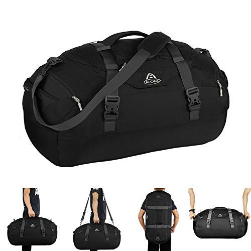 史上最も激安 Aione Duffel Backpack Bag 4 Way Sports Gym Backpack Travel Luggage Bags With Shoe Compartments 55l 並行輸入品 B07r3z3q32 海外正規品 Henrylipatov Com