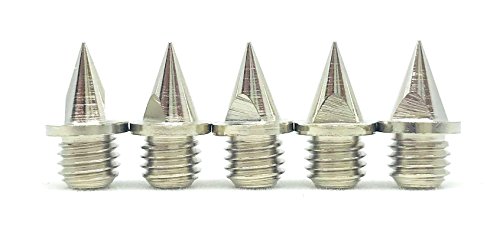 MAG sport Replacement Track and Cross Country Spikes Pyramid Type 1/4 inch (7mm) (100 Pieces a Pack)