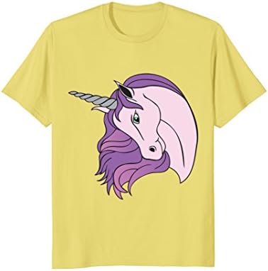 Mens Purple Unicorn Shirt for Girls Small Lemon