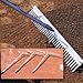 Aluminum Maintenance Rake, 36-inch primary