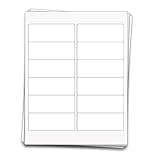 120 Professional Labels for 2 oz Glass or PET Bottles, 4 x 1.75 inches, Weatherproof and Waterproof White for Professional Packaging, Travel or Organization