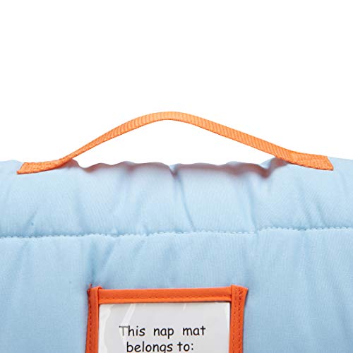 Funhouse Explore Planets & Outer Space - Kids Nap Mat Set - Includes Pillow and Fleece Blanket - Great for Kids Sleeping at Daycare, Preschool, or Kindergarten - Fits Napping Toddlers or Children - Thumbnail 4