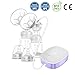 Double Electric Breast Pump, Portable Breast Pump with Adjustable Suction & Pumping Levels for Mom's Comfort