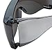 Calabria 3000 Fit Over Safety Glasses Fitover Prescription Eyewear Silver Mirror Men Women Wrap Around Tinted Anti Fog Glare