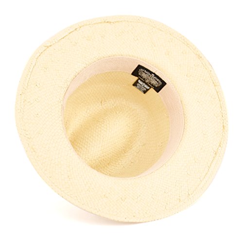 Epoch Unisex Fedora Stylish Hat (Small/Medium, Beige)