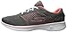 Skechers Performance Women's Go Walk 4 Exceed Walking Shoe, Charcoal/Coral, 7.5 M US