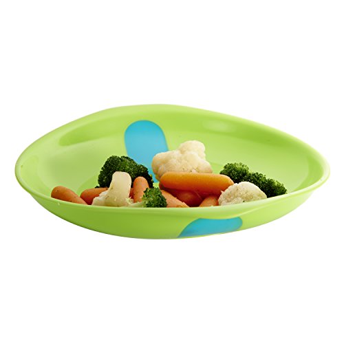 Munchkin White Hot Toddler Plates, 2 Count