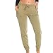 Coco-Limon Fleece Womens Jogger, Long, Zipper Pockets