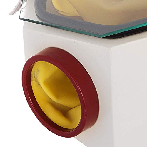 Aries Outlets Lab Sandblaster with 2 Pen + 2 Tanks Large View Window Machine