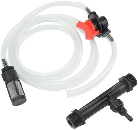 XLX 3/4’’ Garden Irrigation Fertilizer Injector System Irrigation Device Filter Straw Water Tube Kit (3/4'')