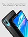 MYLB-US Huawei Y7 2019 case and Screen Protector, [3 in 1] Ultra-Thin high-Grade Soft TPU Silicone case Carbon Fiber Design case, Suitable for Huawei Y7 2019 Smartphone case(Blue)