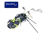 Paragon Rising Star Kids Golf Clubs Set / Ages 8-10 Green With Free Gift / Left-Hand