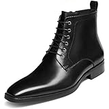 GIFENNSE Mens Chukka Boots Mens Dress Boots Oxford Leather Boots Famal Chelsea  Boots for Men, Dark Brown, 10 price in Saudi Arabia | Amazon Saudi Arabia |  kanbkam