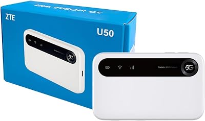 ZTE U50 5G Portable WiFi Hotspot Unlocked SIM Slot AX1800 32 Devices