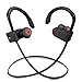 Redlink Wireless Bluetooth V4.1 Headphones Waterproof Noise Isolating In-Ear Earbuds with Microphone and Secure Ear Hooks