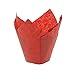 CiboWares Medium Red Tulip Style Baking Cups, Pack of 200