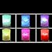 Venhoo E12 LED Color Changing Salt Lamp Night Lights Replacement Bulbs for Kids Night Light, Bedroom Lights, Hallway Lights, Bathroom-One Pack