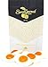 SweetGourmet Giant Fried Eggs Gummy | Bulk Peach Flavor Candy | 1 Pound