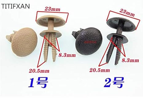 Amazon Com Fastener Clip Huscus 50pcs Car Universal