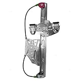 Drivers Rear Power Window Lift Regulator Replacement for Cadillac 19244838