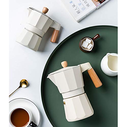 DYB Espressokocher Portable Moka Pot Home Kochplatten Moka Kaffeemaschine Kaffee Pot Büro Make Kaffeegerät Italienische… – Bild 8