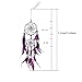Dream Catcher, Handmade Purple Circular Net Wall Hanging Ornament Decorations for Kids Girls Home Bedroom Car -4.3
