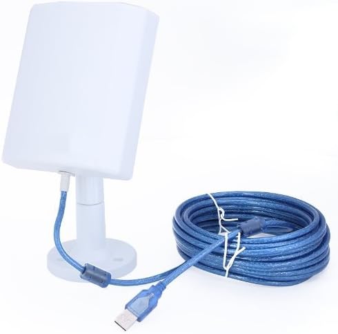 RioRandLong Range Outdoor USB 150Mbps Wifi Wireless Adapter with Antenna 10m Cable