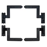 Lynn Cove SH125 New York Style Hinge Set, 1 1/4-Inch Offset for Wood