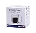 Huada Double Wall Insulated Glass Espresso Cup, 10 oz, Set of 1