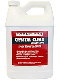 Stone Pro Crystal Clean - Daily Stone and Tile Cleaner - Concentrate - 1 Gallon