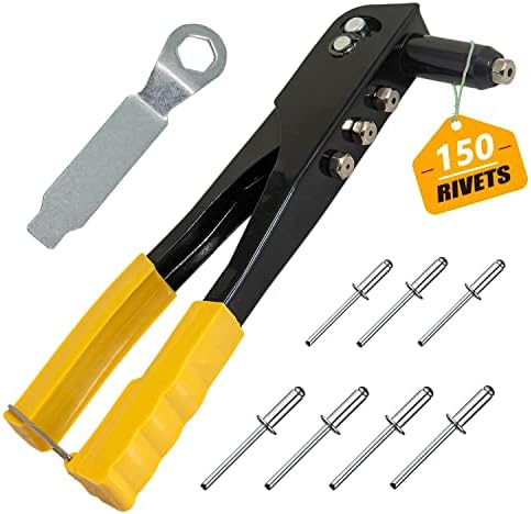 Rivetti Ciechi Set In Alluminio - 210 Pezzi 6 Misure (M3-M5) Per Fai-da-te E Professionisti Hammerdrive Rivetto - Foto 7