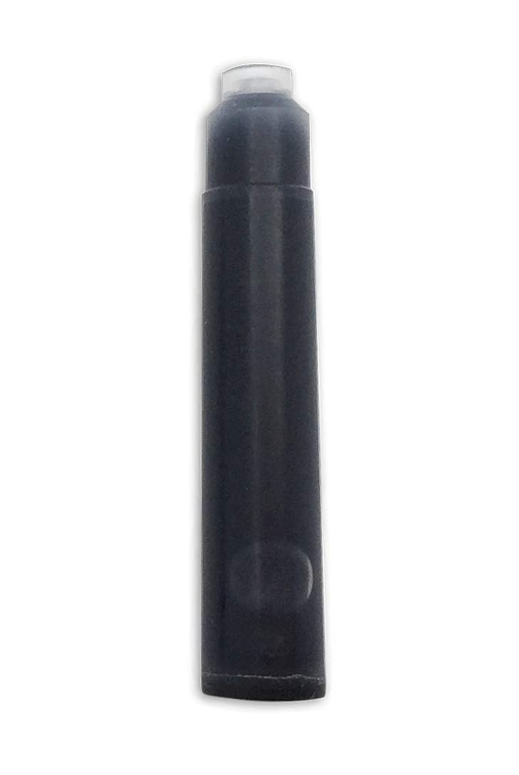 LACHIEVA LUX Black International Standard Short Fountain Pen Ink Cartridges - 32 Packs