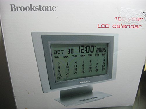 Brookstone 100 year Lcd Calendar 89 95