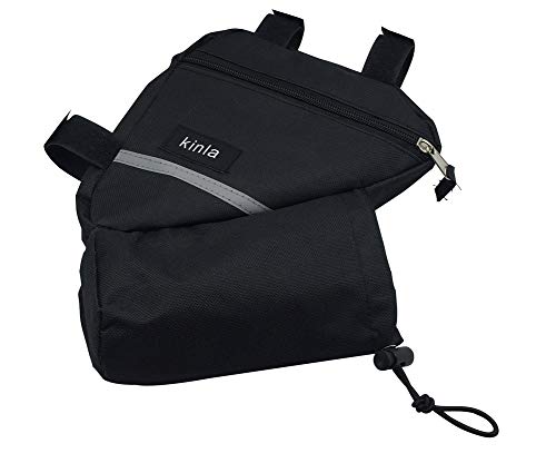 image for kinla Bike Frame Bag,Road Mountain Bicycle Triangle Bike Bag with Wate