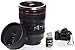 Camera Lens Coffee Mug, 13.5 Oz :: Exact Replica of Canon EF 24-105mm Lens :: Comes with 16GB USB Flash Drive :: Durable PVC & Stainless Steel :: Great Gift Set for Photographers by Indie Camera Gear