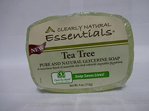 Clearly Natural Soap Bar glyc Tea Tree