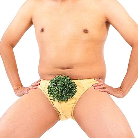 Amazon もじゃもじゃ葉っぱパンツ メンズコスプレ 葉っぱ パンツ 下着 男性用 下ネタ 勝負下着 おもしろ 面白い ギャグ メンズ パーティーグッズ 盛り上げグッズ グッズ コスプレ 衣装 コスチューム ハロウィン イベント 文化祭 忘年会 宴会 仮装 変装 S Cs 6g457
