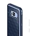 Galaxy S8 Case, Caseology [Parallax Series] Slim Dual Layer Protective Textured Geometric Cover Corner Cushion Design for Samsung Galaxy S8 (2017) - Navy Blue