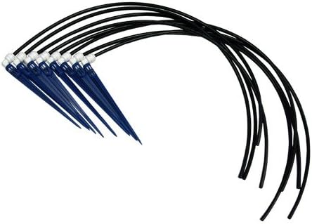 8 Pack Non-clogging Drippers with 2 Foot Lines, Grosite