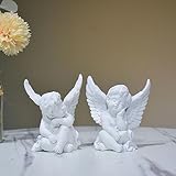 Angel Figurines 2 Cherub Statue, Guardian Angel