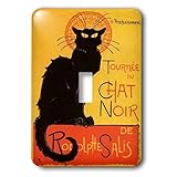 3dRose lsp_24933_1 Cats Le Chat Noir Toggle